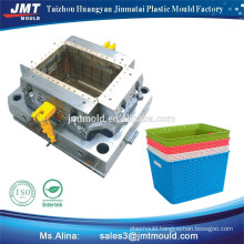 high quality household products plastic waste basket mould plastic factory price